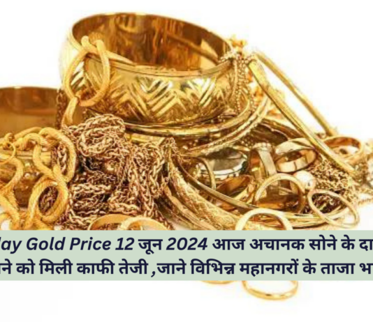 Today Gold Price