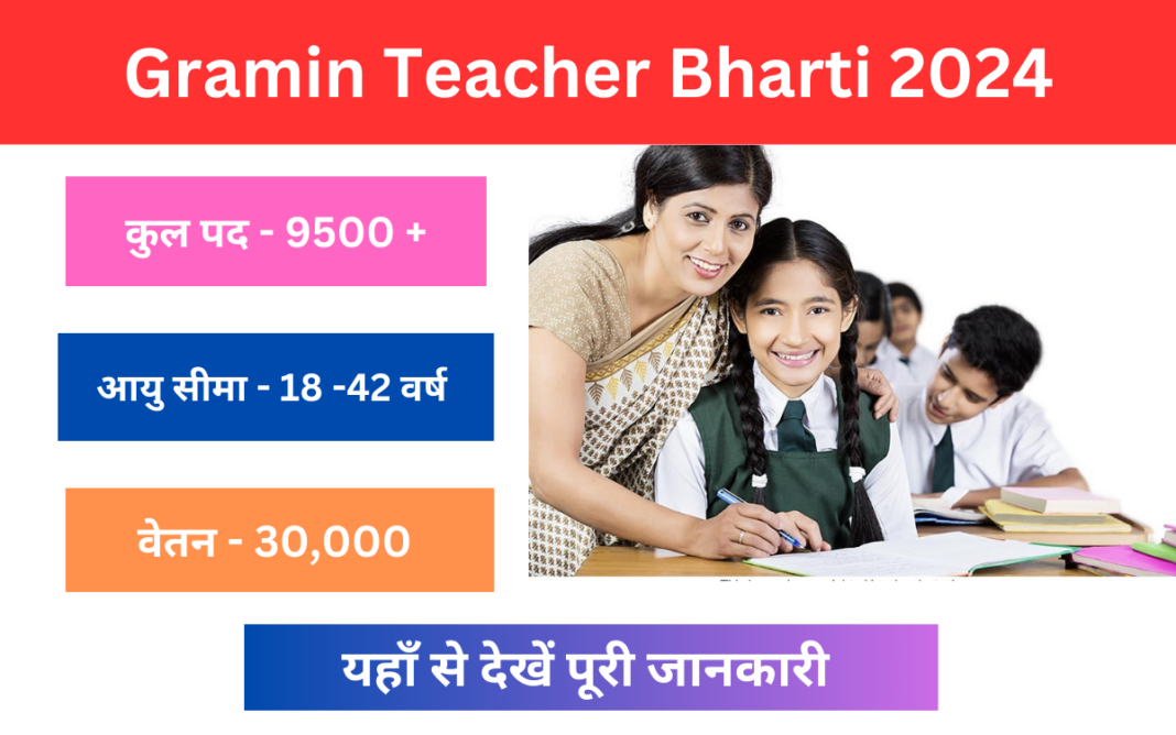 Gramin Teacher Bharti 2024