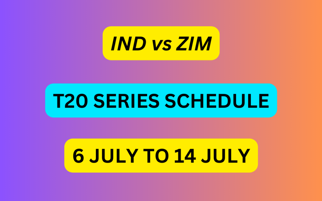 IND vs ZIM