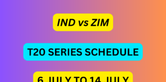 IND vs ZIM