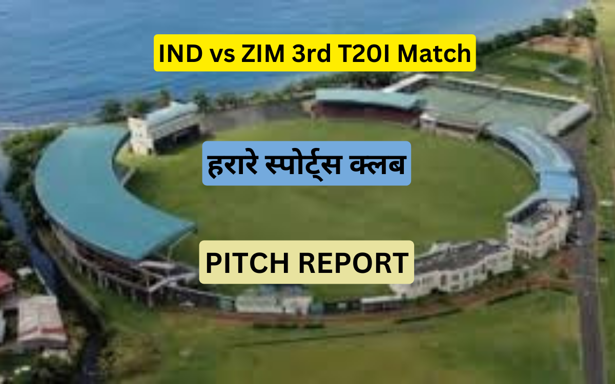 IND vs ZIM 3rd T20I Match Pitch Report