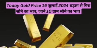 Today Gold Price 16 July 2024