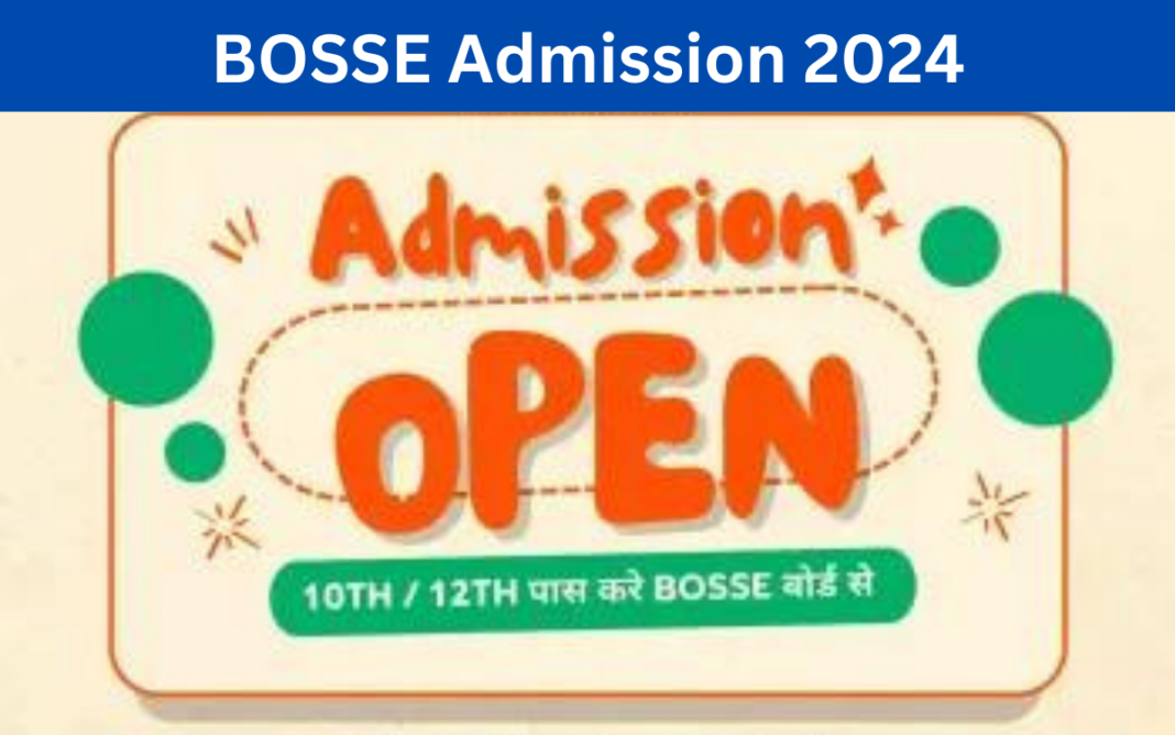 BOSSE Admission 2024