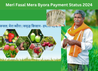 Meri Fasal Mera Byora Payment Status 2024