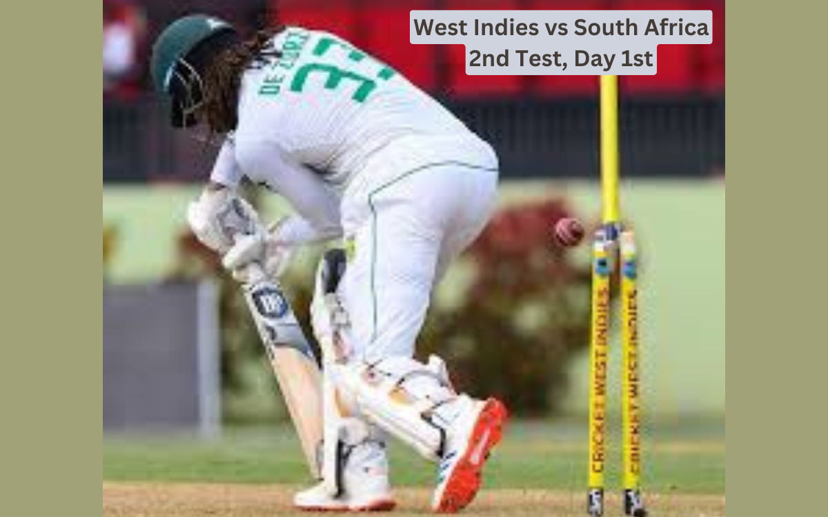 West Indies vs South Africa 2nd Test Scorecard