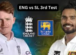 ENG vs SL 3rd Test