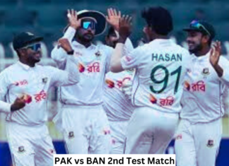 PAK vs BAN 2nd Test