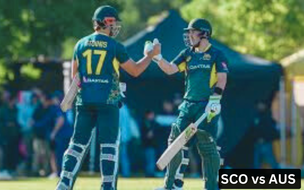 SCO vs AUS 1st T20I